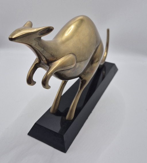 Vintage Kangaroo – decoratieve objecten, Brass (photo 2 of 7)