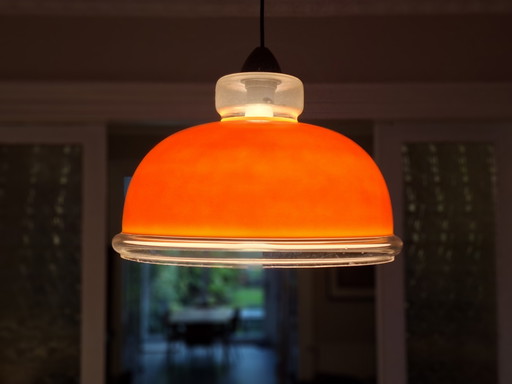 Lampada da soffitto vintage anni Settanta – hanglampen, Glass (photo 2 of 11)