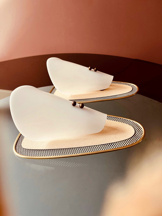 Image 1 of Set of Lonia 1950s wall lamps