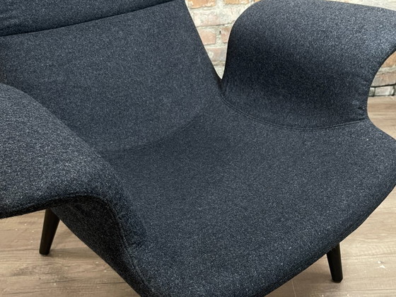 Moroso Longwave Armchair – Anthracite | Diesel Creative Team – Textile, Wood (photo 12 of 16)