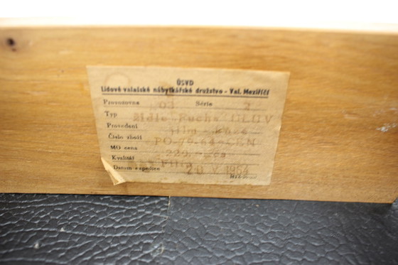 Image 1 of 1960er Jahre Seltenes Alan Fuchs Esstischset von ULUV, Tschechoslowakei