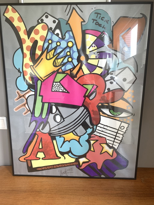 Poster tick tock John Matos Chrash