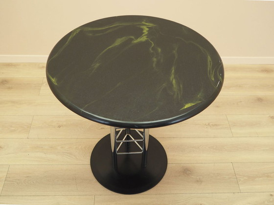 Tavolino italiano con base a traliccio, piano composito, anni '70 – Tavoli da pranzo, Metal, Other (photo 4 of 11)