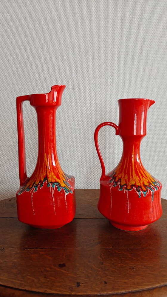 2 Bertoncello Jugs – Vases, Ceramic (photo 3 of 8)