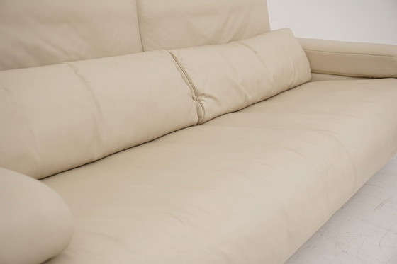 Image 1 of Conjunto de sofá Rolf Benz 6500, tres plazas, dos plazas, cuero beige.