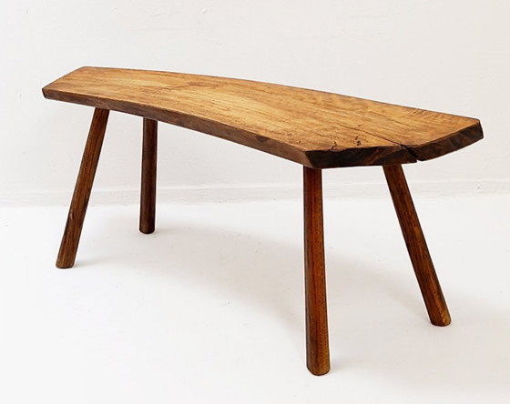 Image 1 of Panca rustica d'epoca in pino - XX secolo