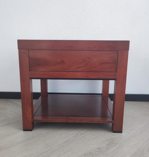 Lotus Dias Beistelltisch mit Schublade – Palisander