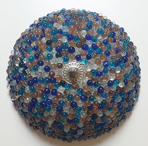 Grand plafonnier en verre de Murano en forme de raisin (37 cm) – Glass, Metal (photo 18 of 30)