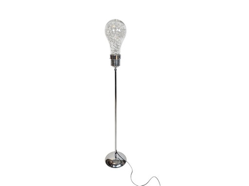 XL 'Bulb' floor lamp - chrome - glass - LED - 2000