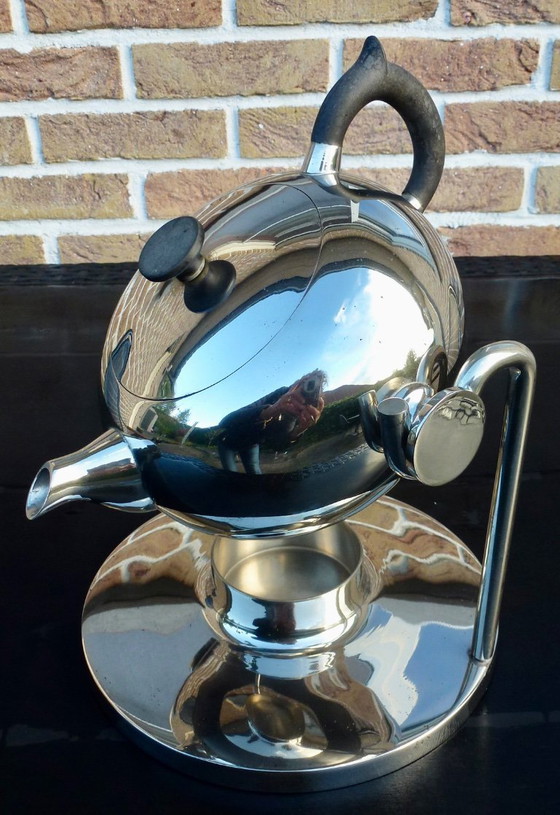 Image 1 of Edelstahl-Teekanne aus den 1950er Jahren