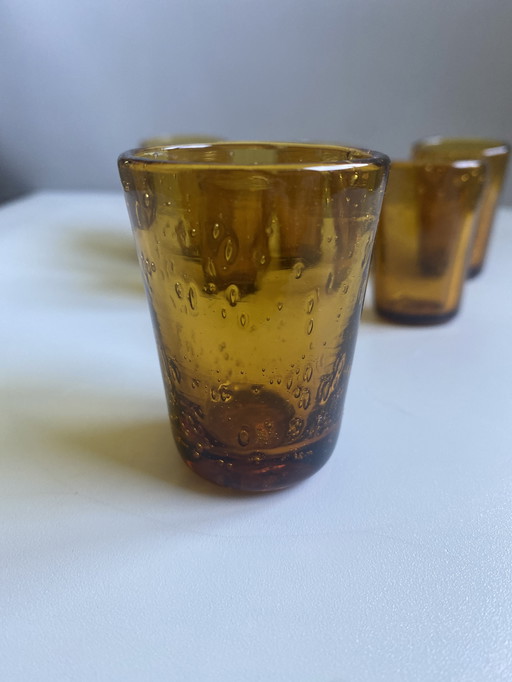 Set of 6 Shots Bulles Glasses
