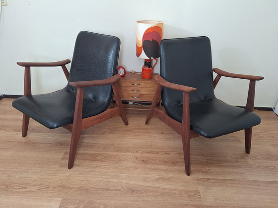 Image 1 of 2 X Louis Van Teeffelen Armchairs