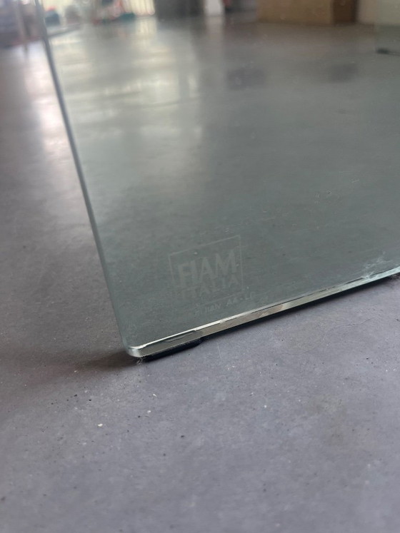Image 1 of Glazen salontafel - hoek FIAM Italia