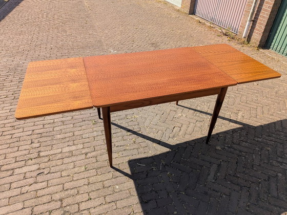 Image 1 of Vintage Danish Teak Dining Table – Extendable – 1960s Mid-Century