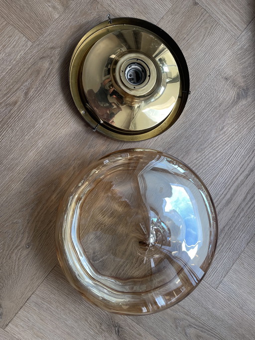 CEILING LAMP 'DROP' BY DIJKSTRA, 1970S | 35 CM