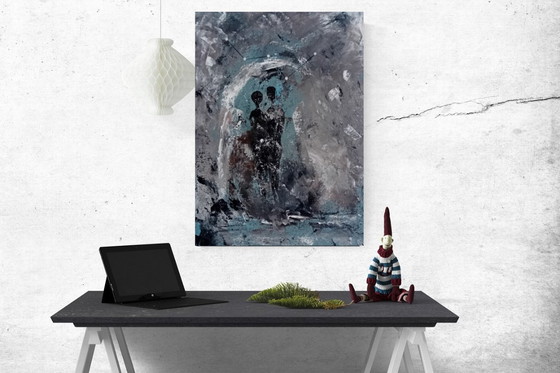 Image 1 of Abstrakte Malerei (unter dem Sternenhimmel)