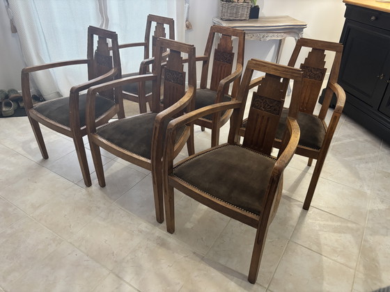 Image 1 of Art Deco fauteuils
