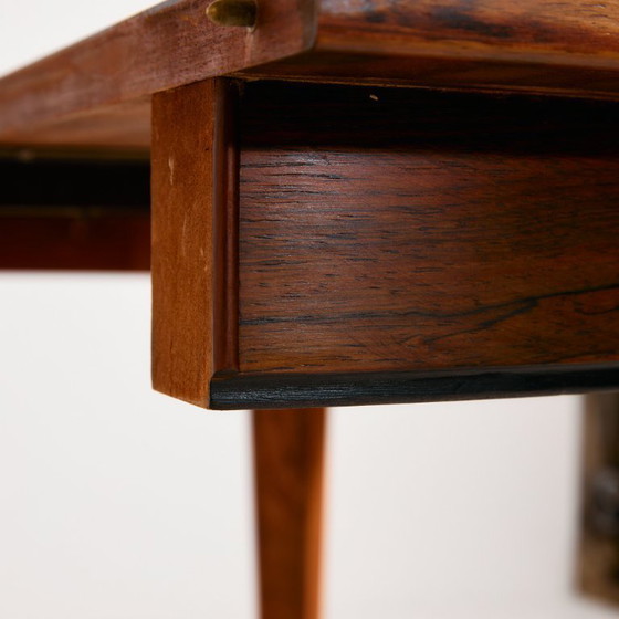 Image 1 of MK10436 Model 55 restored rosewood dining table by Gunni Omann for Omann Jun