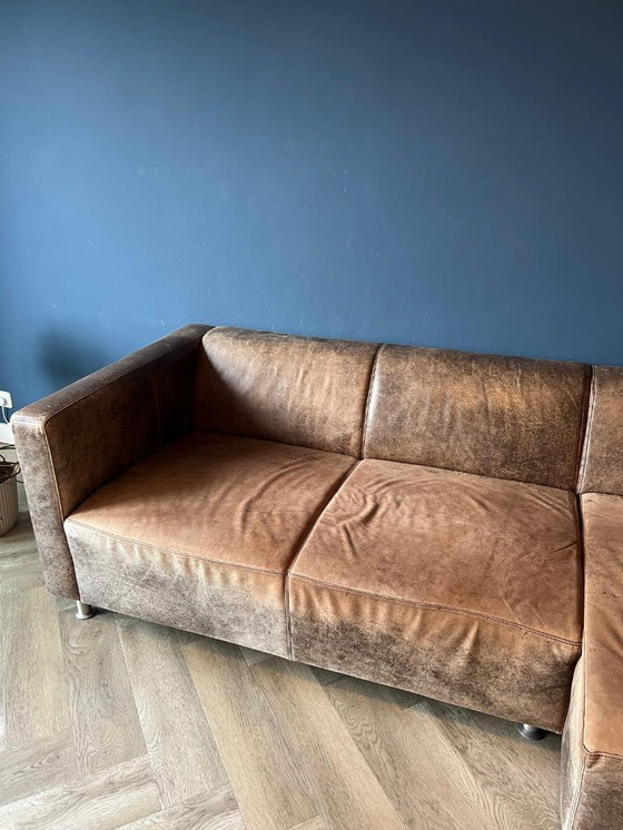 Image 1 of Divano 3 posti in pelle - Crack di Machalke