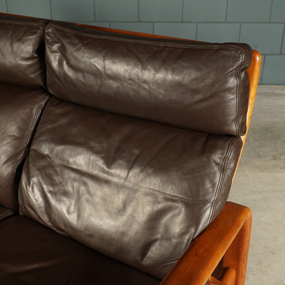 Image 1 of Dänisches Dreisitzersofa - L. Olsen & Son - Teakholz - 1960er Jahre