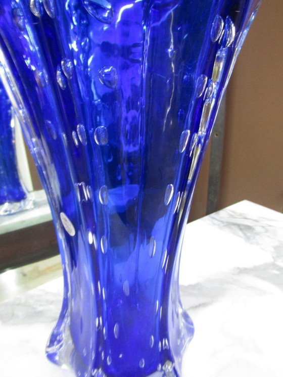 Image 1 of 1950s MURANO GLASS VASE