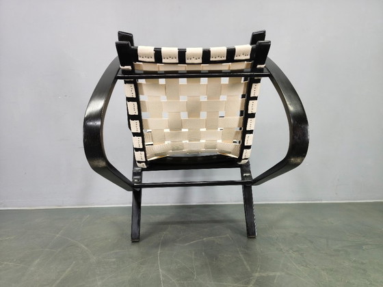 Image 1 of Fauteuil lounge en bois courbé de Jan Vanek, Tchécoslovaquie, années 1960