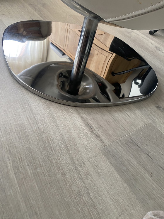 Image 1 of Leren IKEA draai-fauteuil 