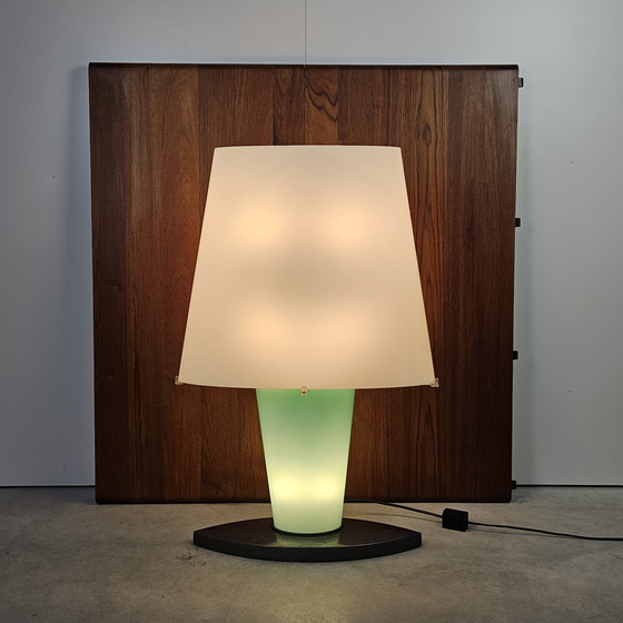 Image 1 of Fontana Arte XL Table Lamp, Glass, Italian