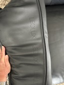 Leren Fauteuil,type Bora Bora, leer Wapiti Zwart 