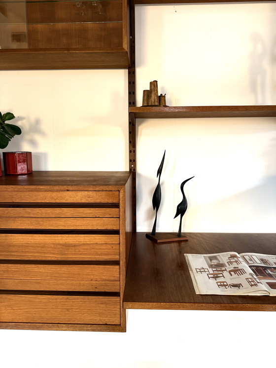 Image 1 of Système mural modulaire Vintage XL 'Cado' Poul Cadovius '60