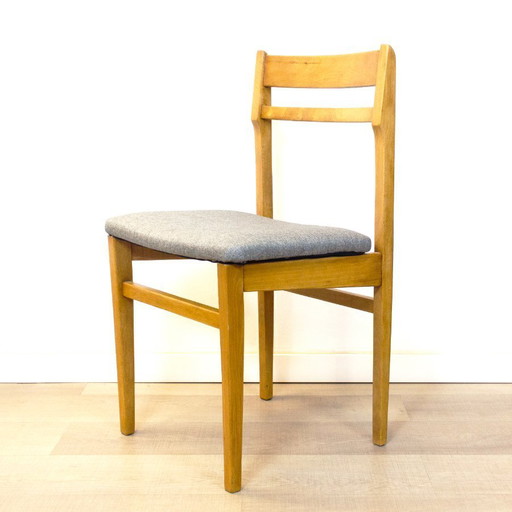 Mid Century Esszimmerstühle, Spanien, 1960er Jahre, 4er Set