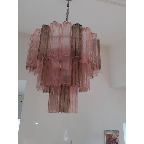 Image 1 of Italiaanse Murano stijl glazen Spoetnik kroonluchter