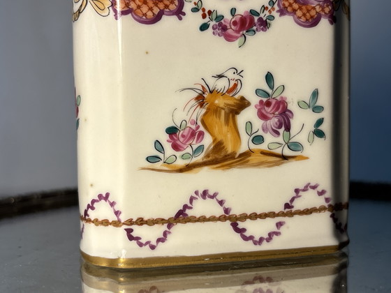 Carafe à thé ou Cologne carafe antique porcelaine – Kalk Eisenberg, Verres et carafes (photo 9 of 9)