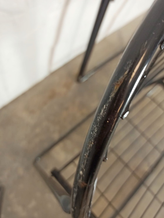 3 X Vintage Niels Gammelgaard Voor IKEA Aland Klapstoelen – Metal (photo 11 of 15)