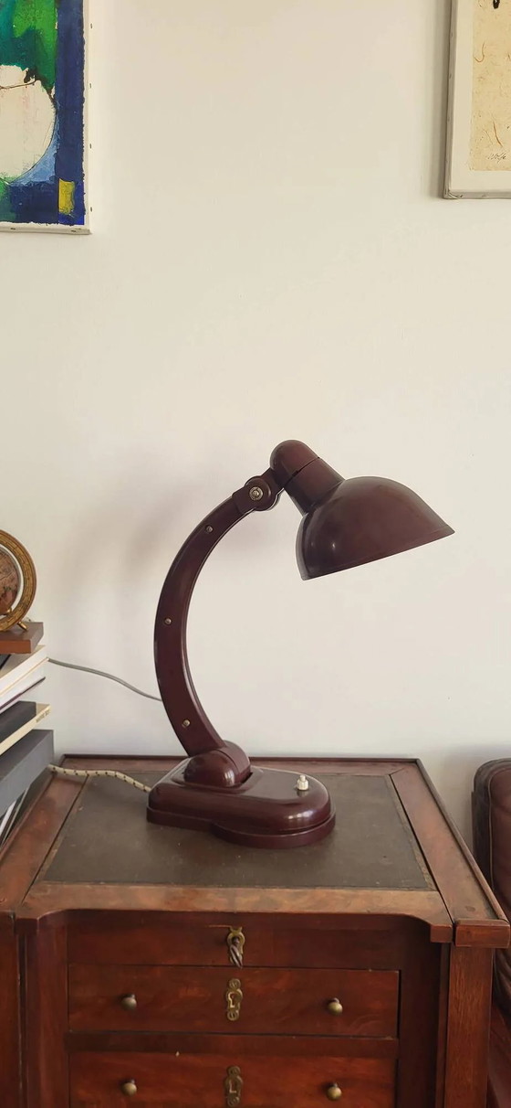 Sigma Bakelite Lamp by Christian Dell for Römmler – Reading Lamp, Bauhaus (photo 6 of 14)