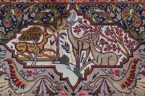 Image 1 of Persian carpet Kashmar 3.95 x 2.92 Oriental carpet fine No. 1137