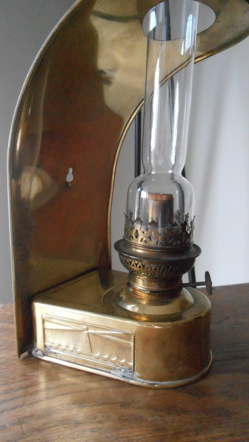 Oil lamp (hanging) original wick, Crystal OHEEMS