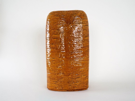 Image 1 of Keramische vaas, Duits ontwerp, jaren 60, vervaardigd in West-Duitsland.