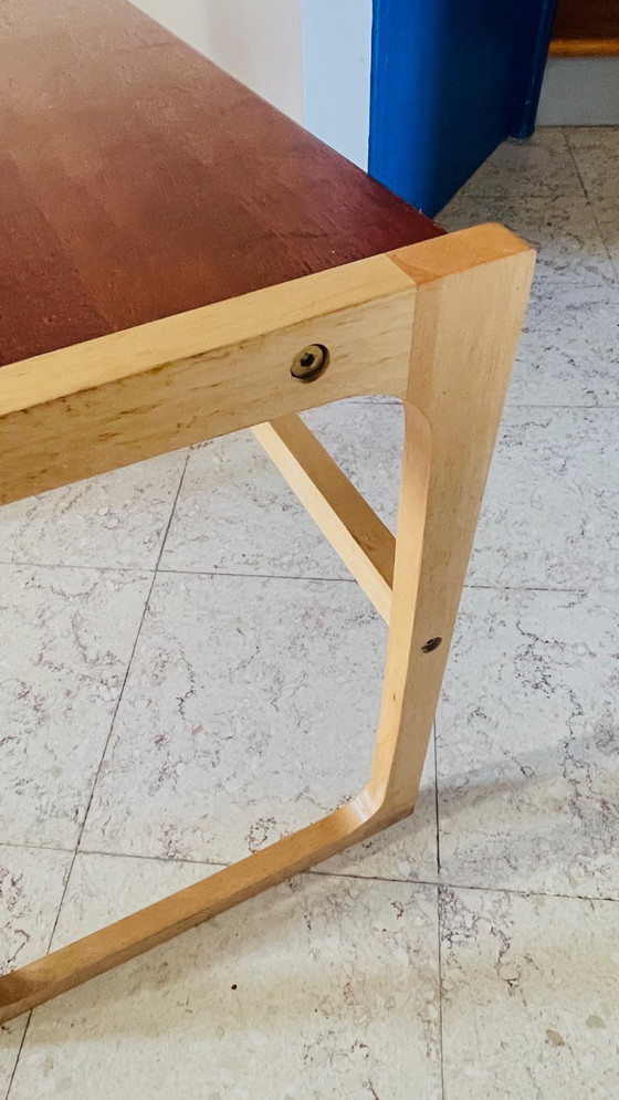 Image 1 of Tavolino da caffè vintage in legno esotico