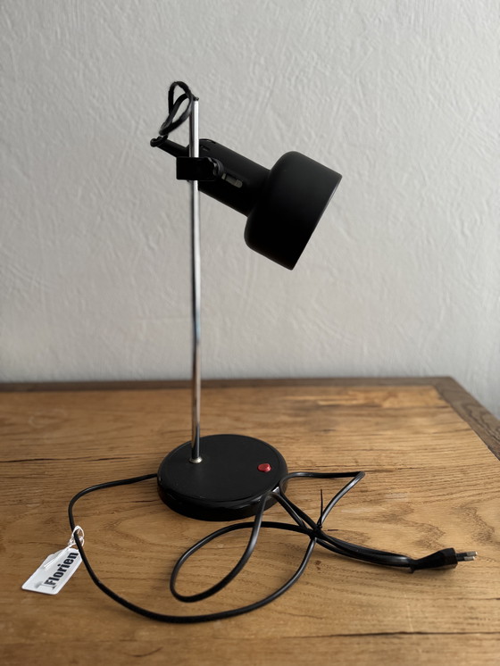 Image 1 of Lampada da scrivania vintage HEMA nera anni '70/'80