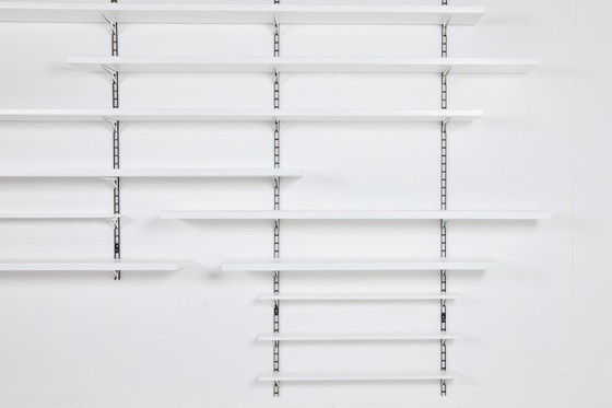 Image 1 of Estantería mural modular italiana de mediados de siglo de 1960
