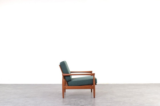 Mid-Century Kolding Lounge Chairs by Erik Wørts for IKEA, 1960s., Set of 2 – Armchairs, Textile, Wood (photo 8 of 16)