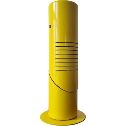 Mid century yellow table lamp, Italy 1970s