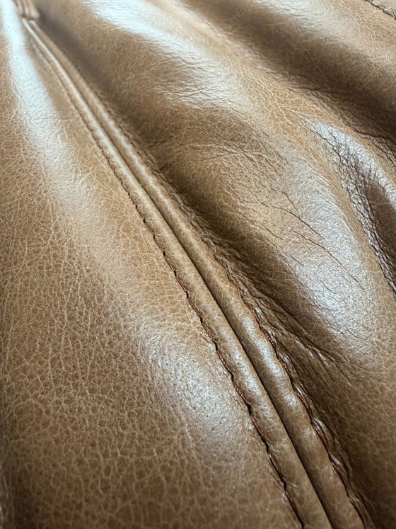Ligne Roset Togo Fireside Fauteuil une place | Cuir cognac – Leather, Vintage (photo 2 of 7)