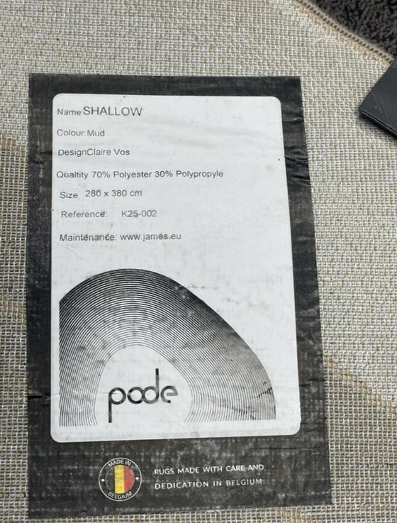 Image 1 of Leolux Pode Shallow Carpet Mud 280 x 380