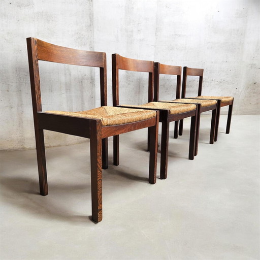 4 stoelen van Gerard Geytenbeek voor ASZ ‘60