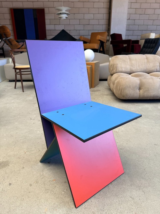 Chaise vintage Ikea Vilbert par Verner Panton – Chaises & fauteuils, Mdf (photo 9 of 9)