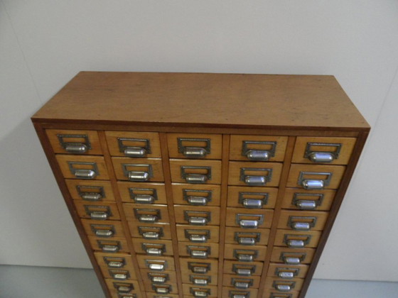 Image 1 of Vintage shop cabinet with 65 drawers