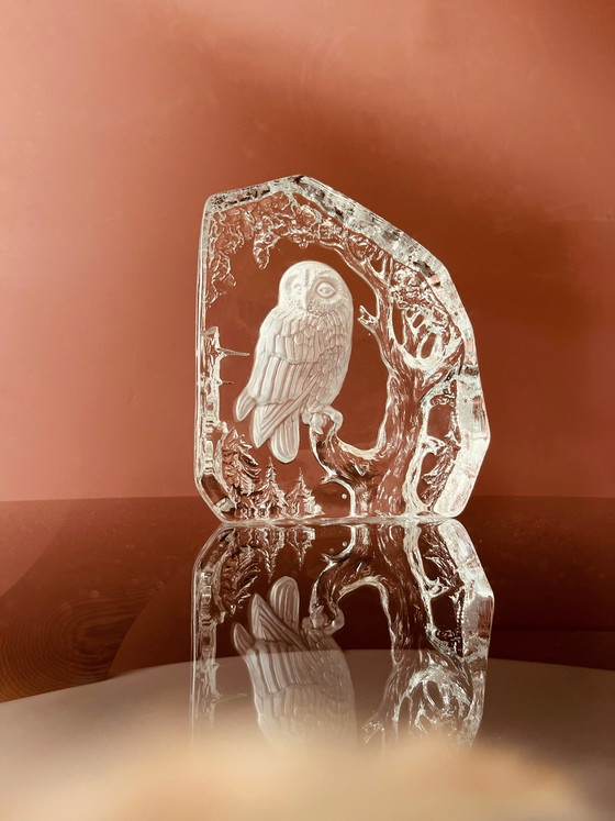Image 1 of Goebel uil in glas