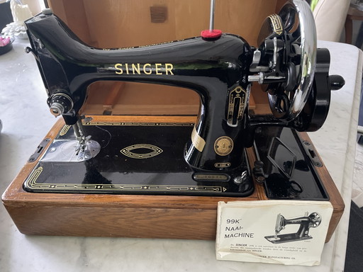 Singer Naaimachine – decoratieve objecten, Cast Iron, Metal (photo 2 of 6)